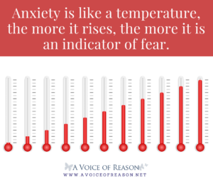 Anxiety is like a temperature